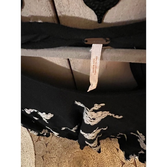 Free people XS Women's Black Embroidered Austin Dress - Picture 8 of 10